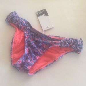 Quintsoul macrame side bikini bottoms